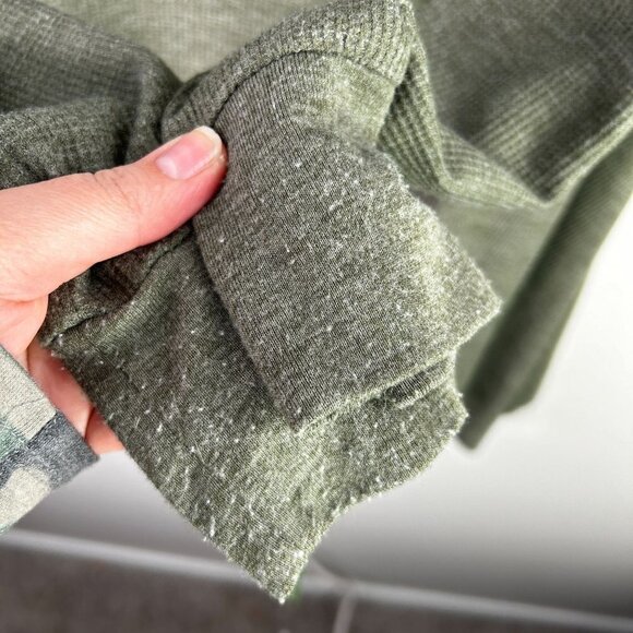 A.N.A. womens green knit open front cardigan size medium - Picture 8 of 8